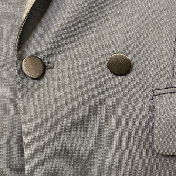 River Island Elegant Black Tuxedo Jacket - Picture 9 of 11